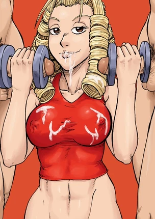 Серия хентай картинок от Spidu: Karin at the Gym