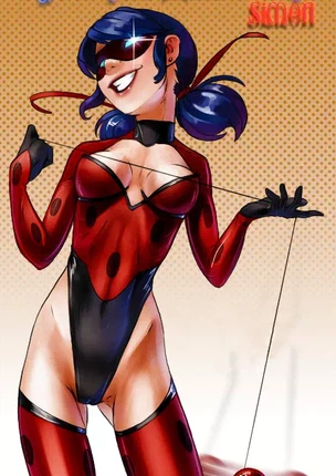 Юри порно манхва Miraculous Ladybug – Маринетт знает, что нужно плохим девочкам