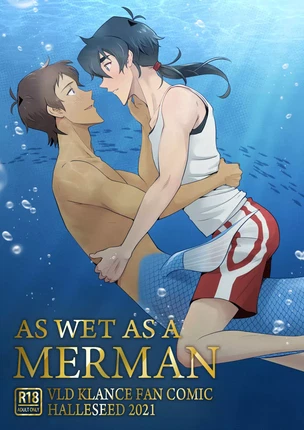 ы яой Voltron (Вольтрон) VDL Klance Лэнс и Кит – As Wet As a Merman! (Мокрый, как русал!)