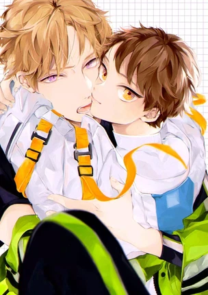 Яой порно манга Wait in Bed Tonight (Подожди в постели сегодня вечером). Часть 1-7. Завершена!